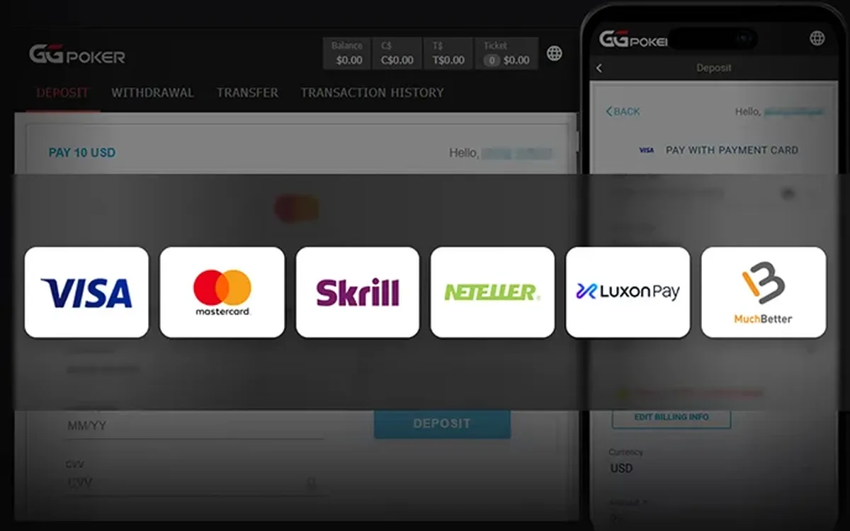 How to Deposit on GGPoker: Methods, Minimum and Bonus (2026)