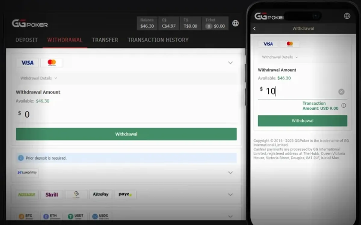 How to Withdraw from GGPoker: Step by Step (2026)