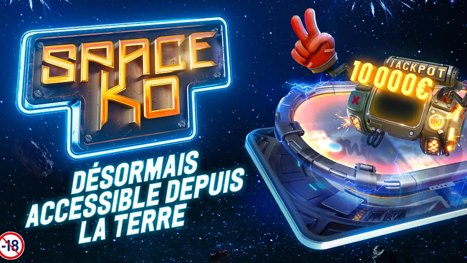 Winamax Space KO: Knockout Tournaments with Random Bounties